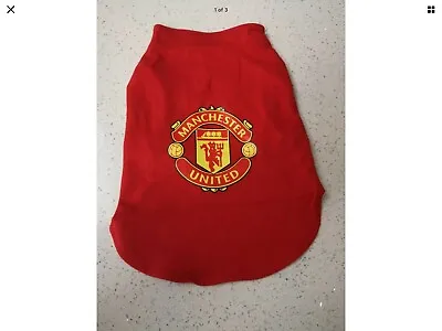 BNWT Manchester United Dog Football Coat. • £19.99