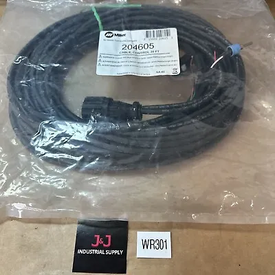 BRAND NEW- Miller 204605 30’ Control Cable For Spoolmatic Feeder Gun | WARRANTY! • $450