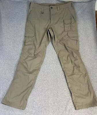 5.11 Tactical Cargo Pants Men’s 38” X 34” Beige Khaki  • $28