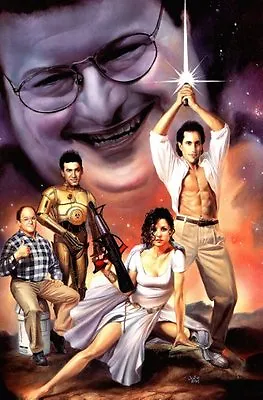 Seinfeld Poster #101 Star Wars Art 11x17 Mini Poster (28cm X43cm) • $8.89