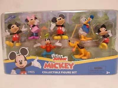 Disney Junior Mickey Mouse Collectible 7 Figure Set Kids Toys For Ages 3 Up • $16.95