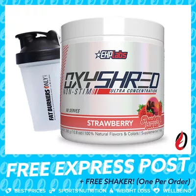 $74.95 • Buy Ehp Labs Oxyshred Non-stim 60 Srv // Free Shaker With Each Order