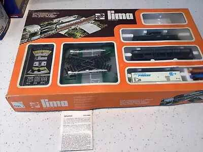 Rare Vintage Lima Train Set With Level Crossing & Cars. Ref 2005 In Original Box • £62