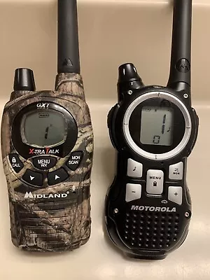 Lot Of 2 MotorolaMidland Walkie Talkie   • $29