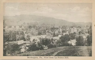 Meshoppen PA * View From La France Hill Ca. 1908 * Wyoming Co. • $8.99