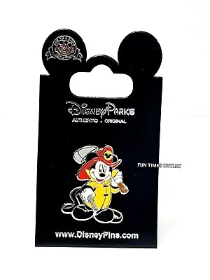 Disney Parks Mickey Mouse Firefighter Career Pin Collectible Trading Licensed  • $10.99