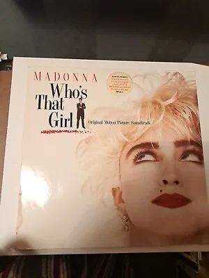 Madonna - Who's That Girl Original Motion Picture Soundtrack 1987 LP Album • £4.99