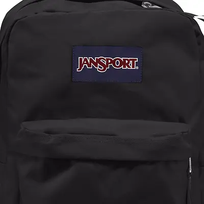 Vintage! JANSPORT Superbreak Black Backpack T501008 • £46.27