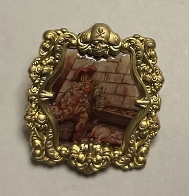 Disney - Marc Davis - Pirates Of The Caribbean Gold Frame Mystery Pin Pig Pirate • $19.99