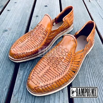 Mens Mexican Leather ShoesHandmade Mexican HuarachesHuaraches Mexicanos Hombre • $47.50