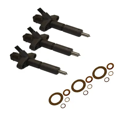 3 Fuel Injectors Fits Ford Diesel Tractor 2310 3120 3150 3190 3310 3400 4110 414 • $198.99