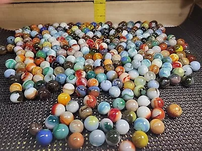 JABO Marbles! 2 POUND LOTS 5/8 . No Cat Eyes Solids Or Clears GC • $29.99