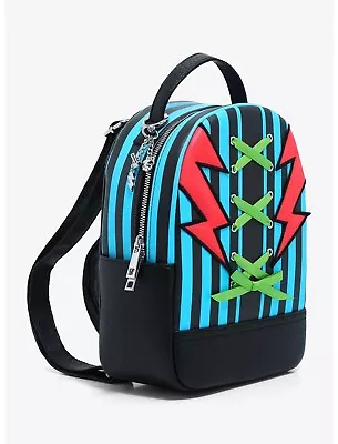 Monster High Frankie Stein Lightning Stripe Mini Backpack NWT • $69.99