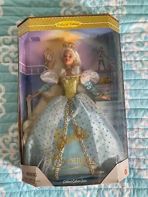 VINTAGE 1996 Mattel Barbie As Cinderella Doll Collectors Series #16900  NEW NRFB • $20