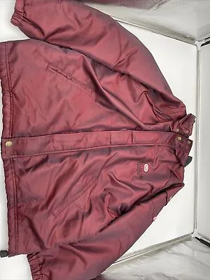 Ecko Unitd Men’s Coat Size Medium Shiny Red GUC Winter Jacket Y2k 1990s • $14