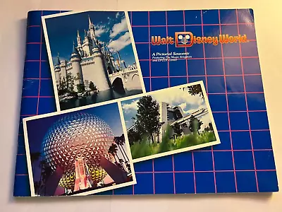 Vintage 1986 Walt Disney World Pictorial Souvenir Book - Magic Kingdom & EPCOT • $6.99