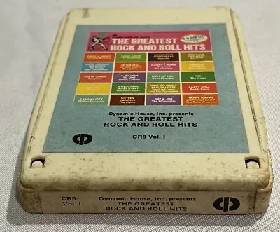 The Greatest Rock And Roll Hits 8-Track Tape • $4.99