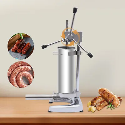 3L Homemade Sausage Stuffer Manual Large Capacity Sausage Stuffer Vertical  • $48