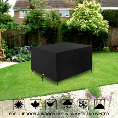 £12.89 • Buy Heavy Duty Furniture Cover Waterproof  Rattan Patio Table Cube Outdoor Protector