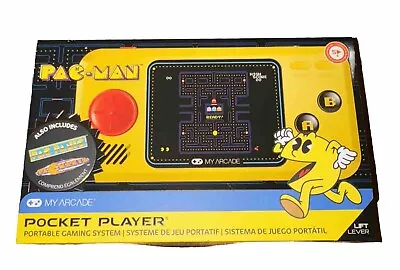 MyArcade (DRMDGUNL3227) Pac-Man Pocket Player Handheld Game Console 3... • $19