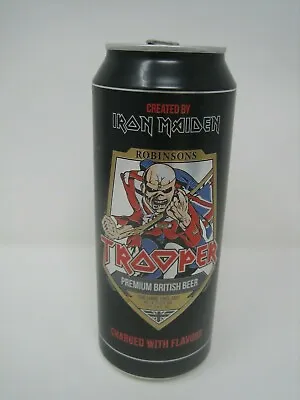 Iron Maiden Trooper Beer Can Limited Edition Empty Eddie Slayer Metallica Metal • $7.99