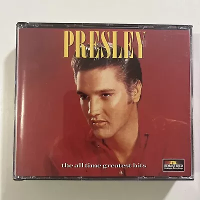 Elvis Presley The All Time Greatest Hits (CD 1987) Fat Box • $17