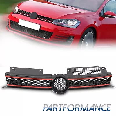 $40.59 • Buy For 11-13 VW Golf Mk6 GTI&2014 Jetta Sportwagen Front Grille Honeycomb Grill 