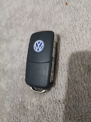 Volkswagen Vw 2 Button Flip Remote Key Fob Hlo 1j0 959 753 Ag • $7.46