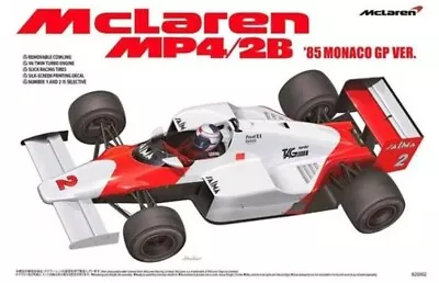 1/20 1985 McLaren MP4/2B TAG Porsche Lauda / Prost Scale Model Kit BeeMax Platz • £53.69