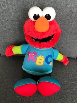 Sesame Street Talking ABC Elmo Plush • $12.95