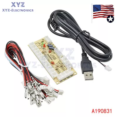 $12.99 • Buy Zero Delay Arcade USB Encoder PC To Joystick Button For MAME Fight Stick Control