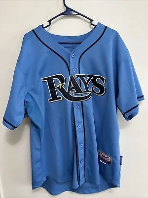 Tampa Bay Rays Evan Longoria Majestic Cool Base Jersey Size 50 • $63