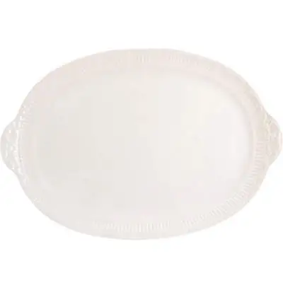 Mikasa Italian Countryside  19  Oval Handled Platter 10278128 • $69.95