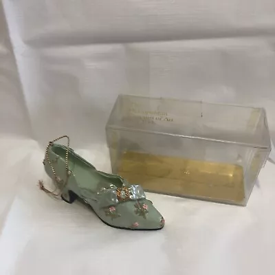 Metropolitan Museum Of Art Shoe Ornament Romance Floral Pump Shoe W/ Box • $20