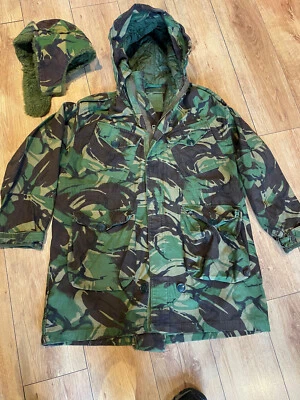 £16.20 • Buy Falklands DPM Cold Weather Arctic Parka And Deputy Dog Hat - SAS, British Army