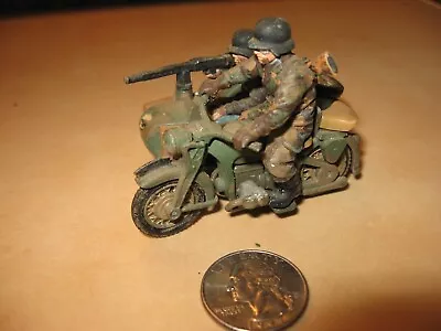 Britains Ltd German Combination Bmw Motorcycle Sidecar Soldiers • $35