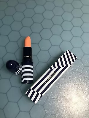 MAC Hey Sailor Amplified Creme Lipstick Salute Peach AUTHENTIC & RARE NEW • $59.99