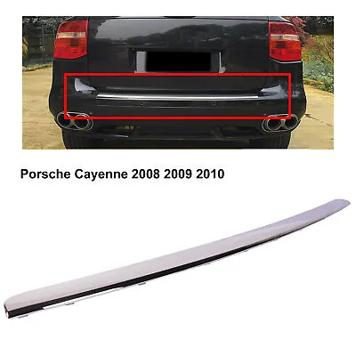 $39.88 • Buy 95550578710 For 08-10 Porsche Cayenne Base 3.6L 4.8L Rear Bumper Plate Trim