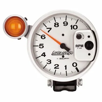 Auto Meter 233911 5  Autogage Shift Light Pedestal Tachometer 0-10000 RPM NEW • $226.54