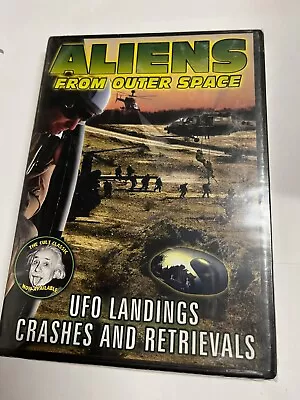 NEW Alins From Outer Space: UFO Landings Crashes And Retrievals NEW DVD • $17.49