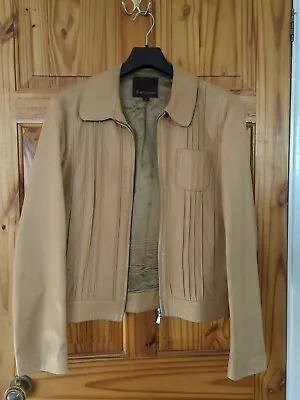 £65 • Buy Mulberry Butter Soft Leather Jacket - Size 12 - Excellent Condition 