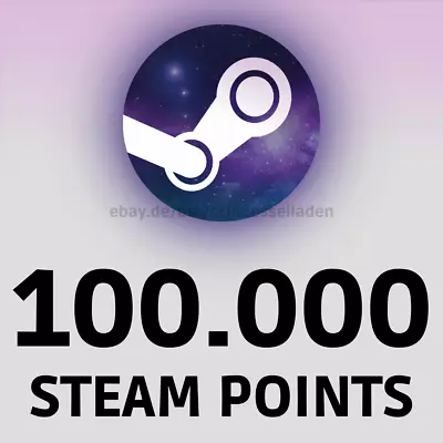 100000 STEAM POINTS 100k | Steam Points Store Currency | Profile Awards • $34.99