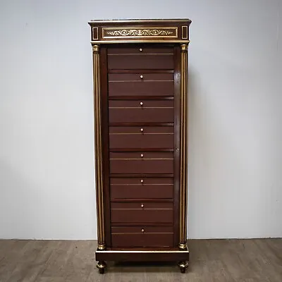 French Directoire Style Box File Cabinet Circa 1900 • £1565