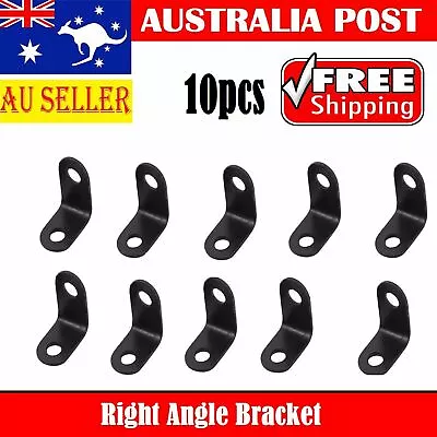 Right Angle Bracket L-Shaped Corner Brace Shelf Furniture Chair Fixing Repair AU • $8.99