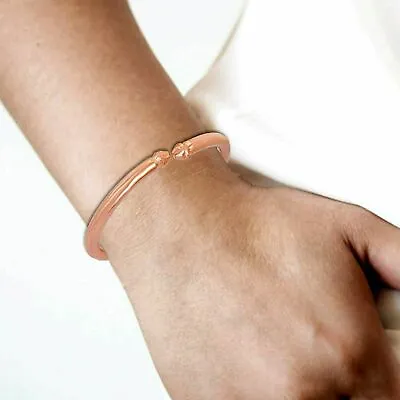 Pure Copper Bracelet Or Kada For Men/Women Looks Nice And Beautiful  • $8.79