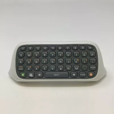 $9.99 • Buy Microsoft Xbox 360 Chat Pad White Controller Keypad (S7)