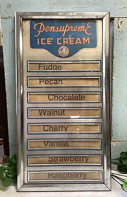 Vintage Pensupreme Ice Cream Store Display Sign Dairy  • $245