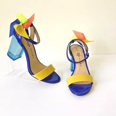 Katy Perry Shoes The Pinwheels Collection Heels Size 5.5 Colorful Fun Sandals • £122.03