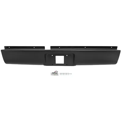 For 1994-2003 Chevy S10 GMC Sonoma Pickup Rear Bumper Roll Pan W/LED Lights • $80.99