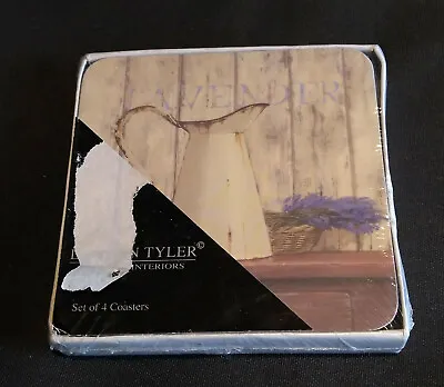 Landon Tyler Natural Interiors Set Of 4 Coasters NEW OTHER Sealed • £4.99